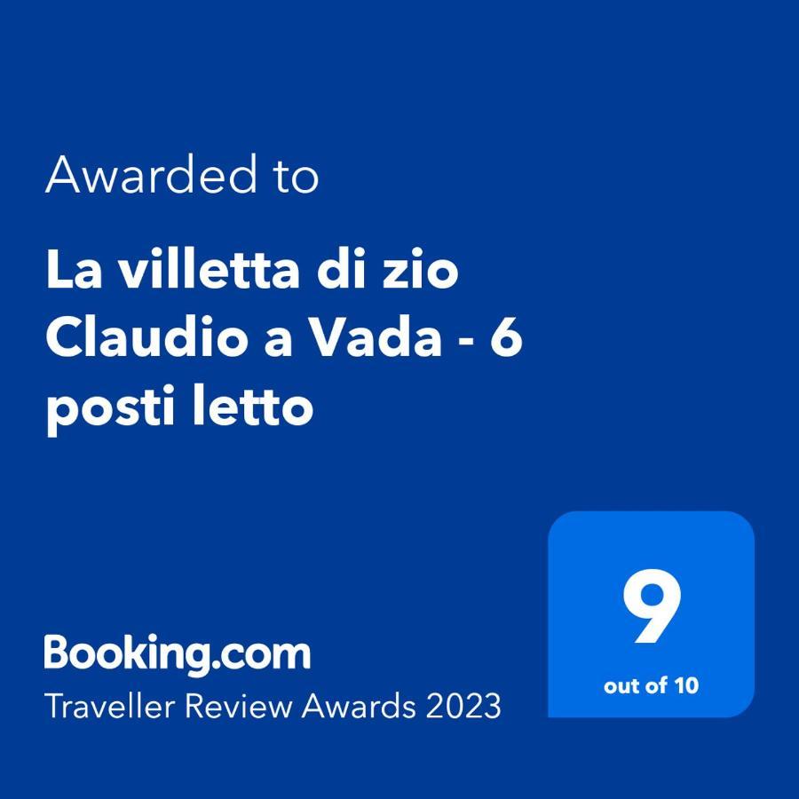 La Villetta Di Zio Claudio A Vada - 6 Posti Letto Εξωτερικό φωτογραφία